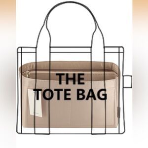 Purse Organizer Insert For Handbags, Purse Organizer W/Zipper, medium/ 717-lb2-1